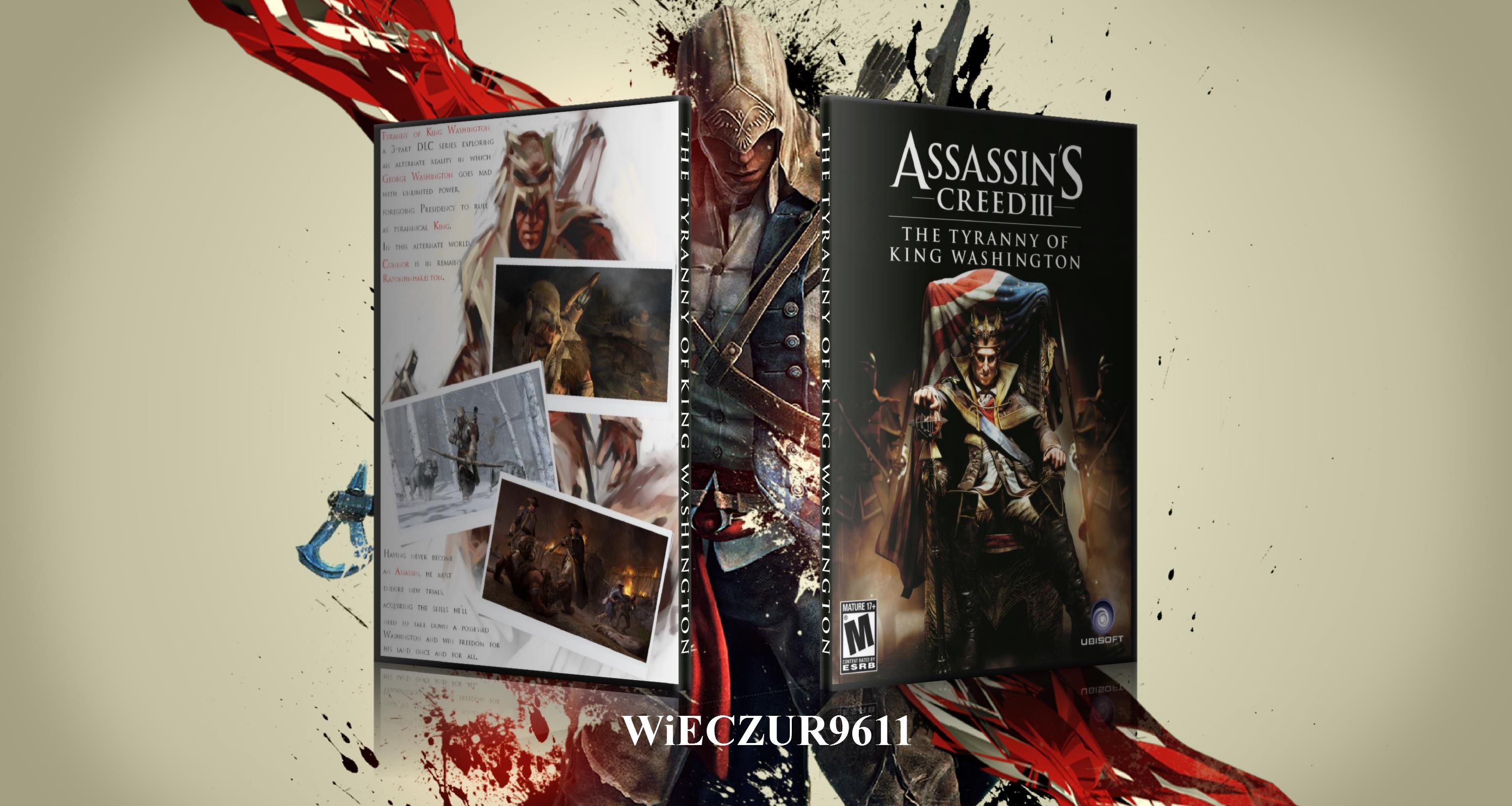 Assassin's Creed III: The Tyranny Of King Washington box cover