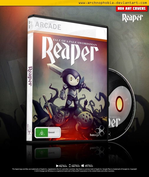 Reaper: Tale Of A Pale Swordsman box art cover