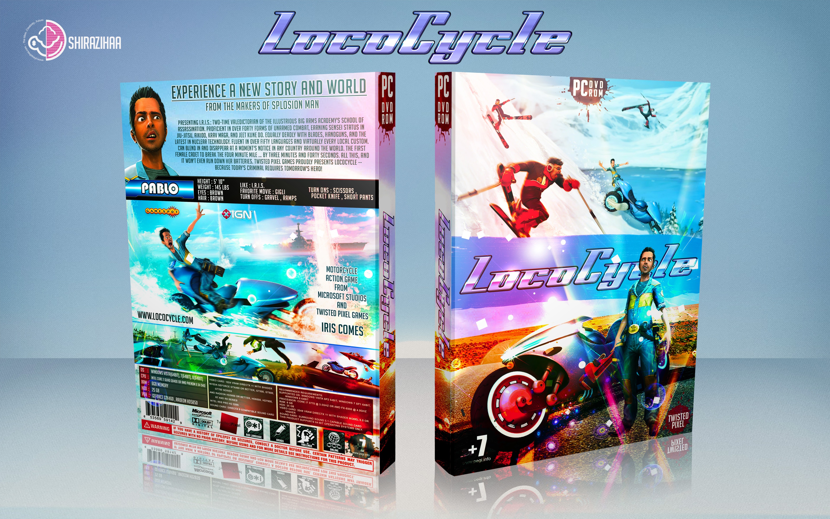 LocoCycle box cover