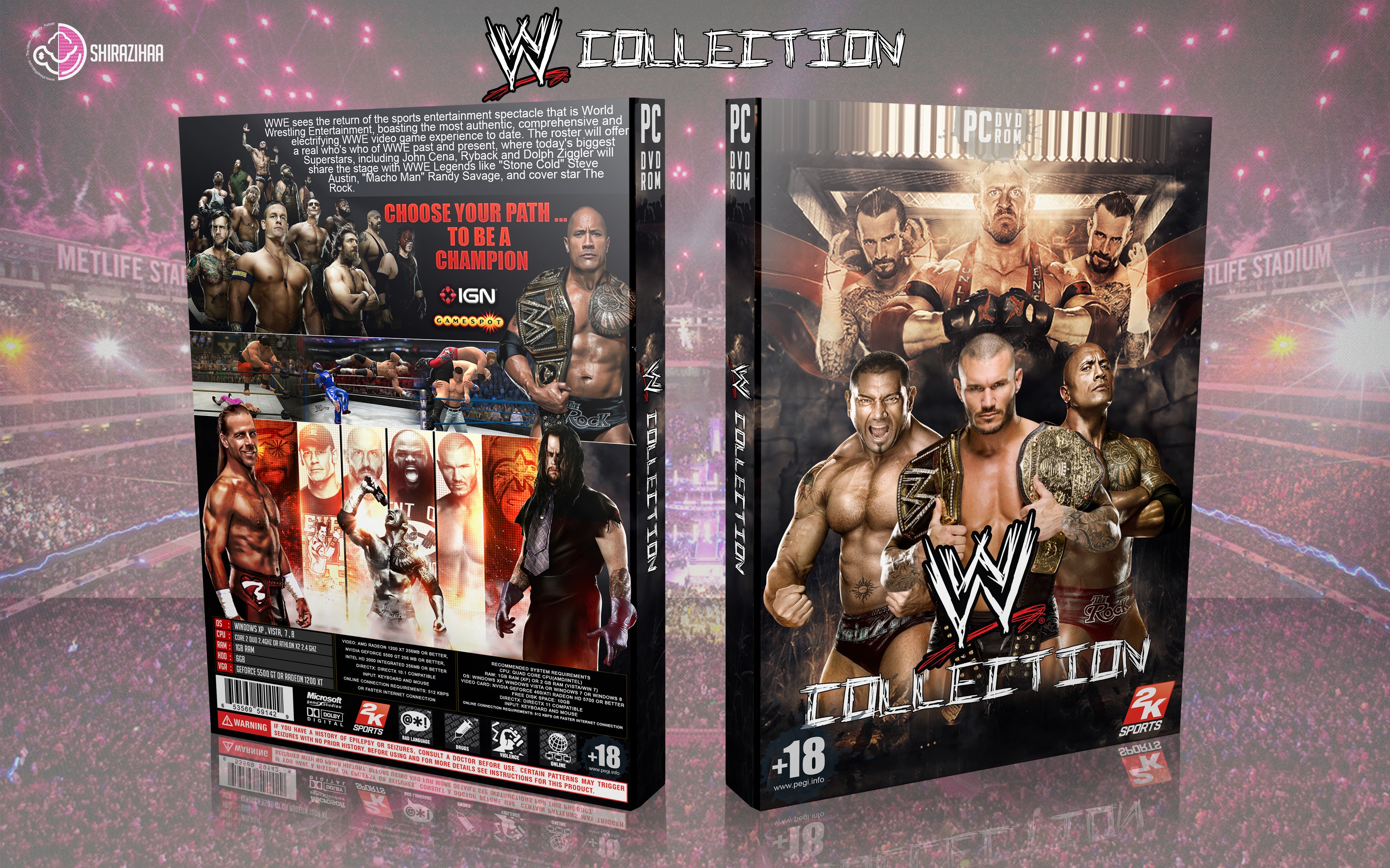 WWE Collection box cover