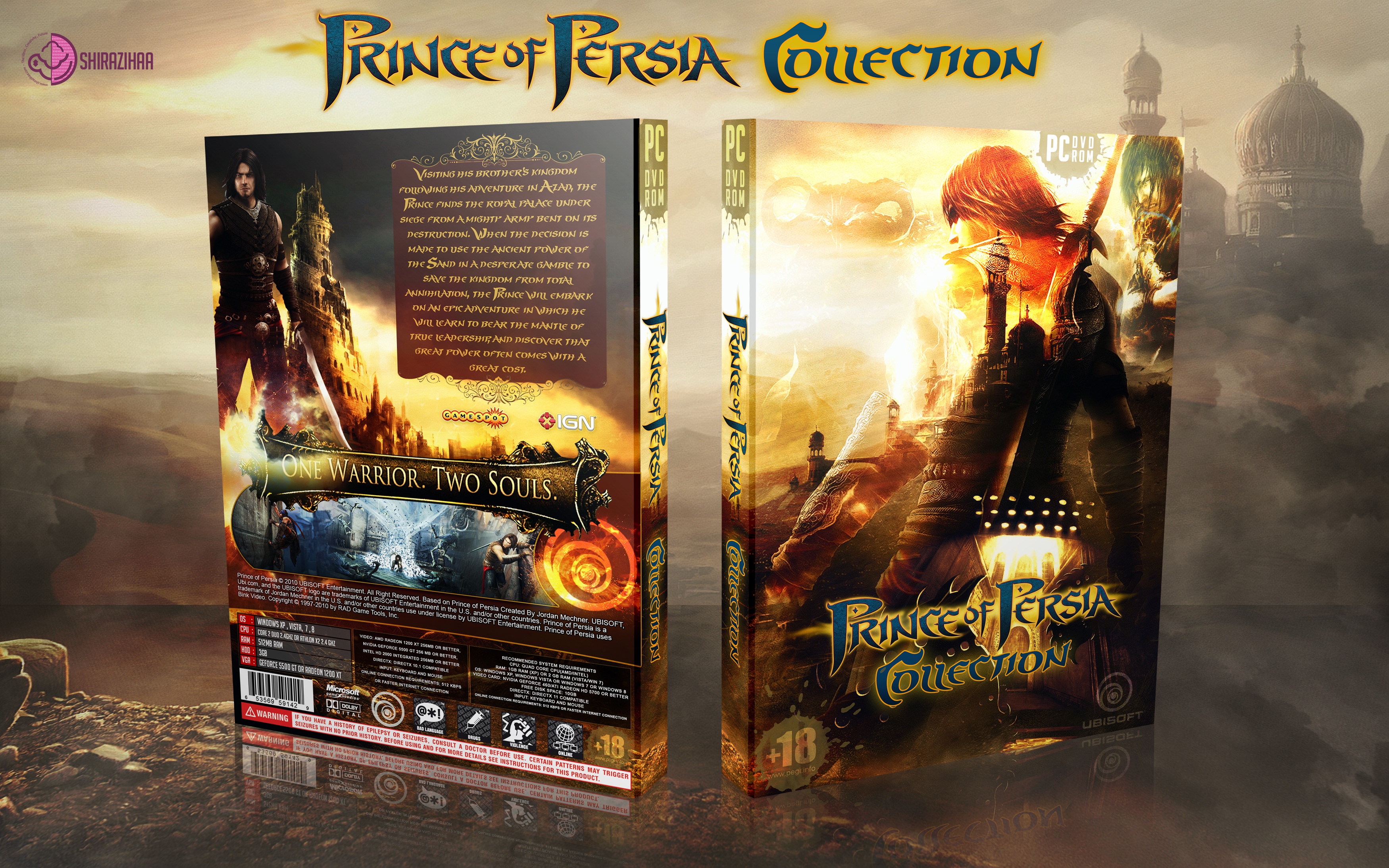 Prince Of Persia Collection box cover