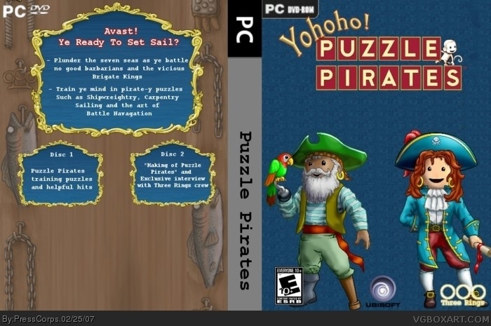Puzzle Pirates box art cover