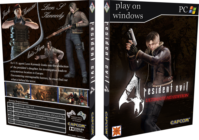 resident evil 4 ultimate hd edition ps4 box