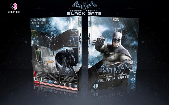 Batman: Arkham Origins BlackGate box art cover