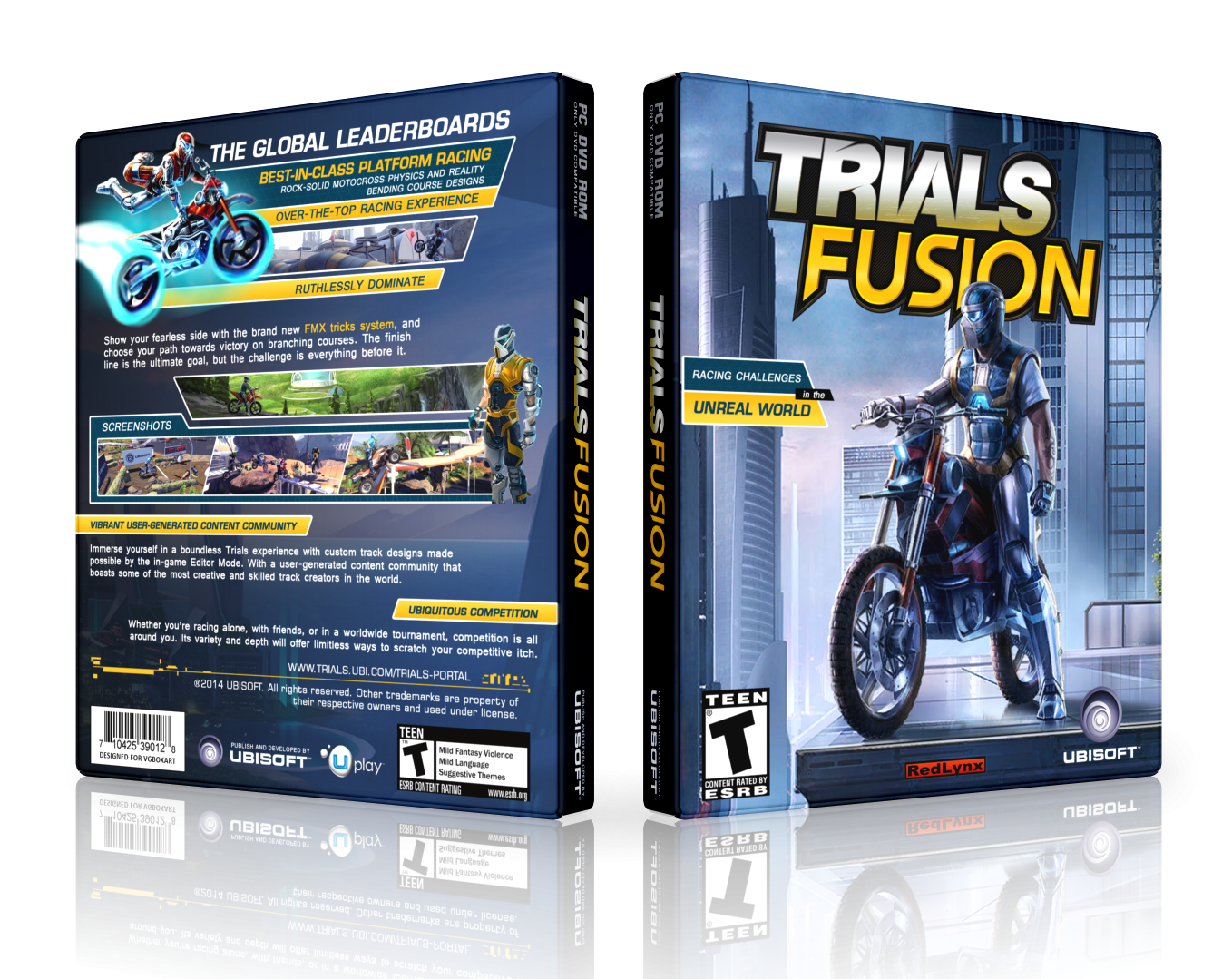 Trials Fusion box cover
