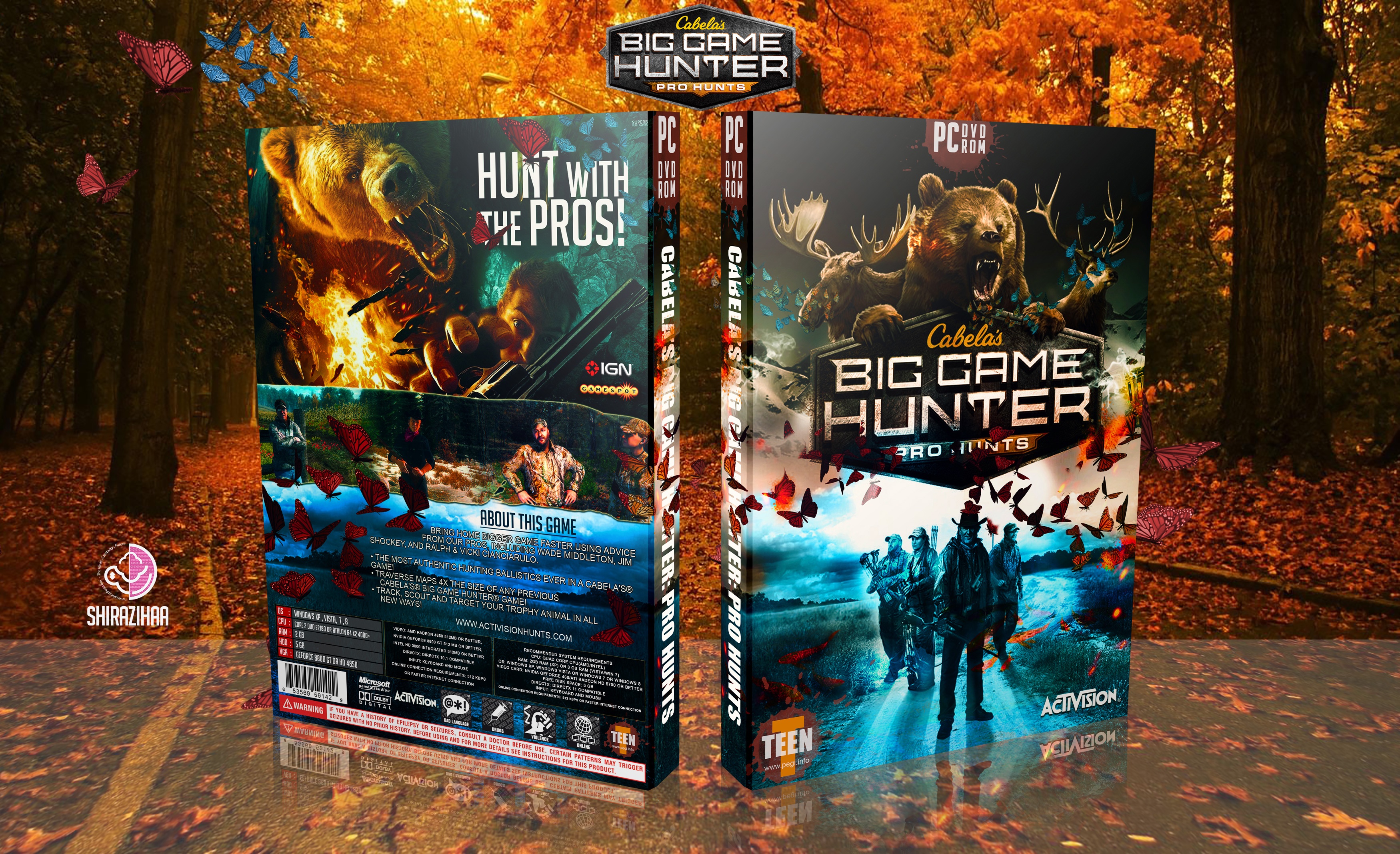 CABELA'S BIG GAME HUNTER PRO HUNTS box cover