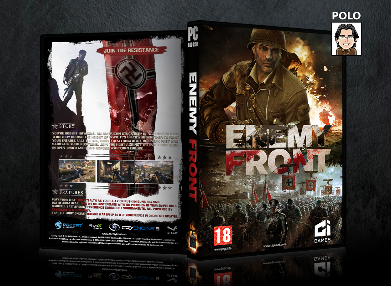 Enemy Front box cover