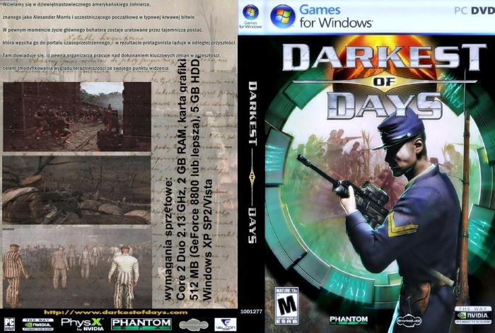Darknest of Days PL box art cover