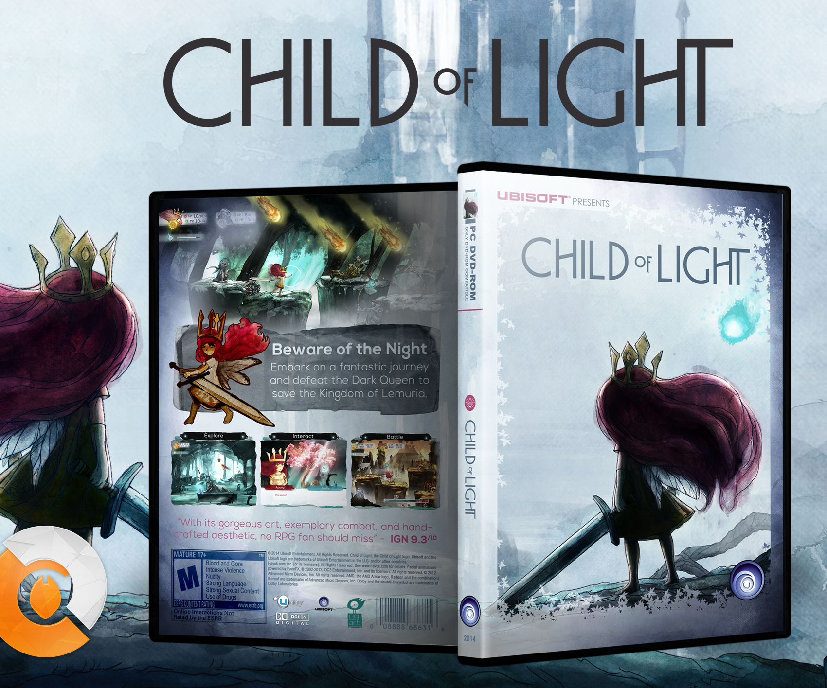 Child of Light box cover