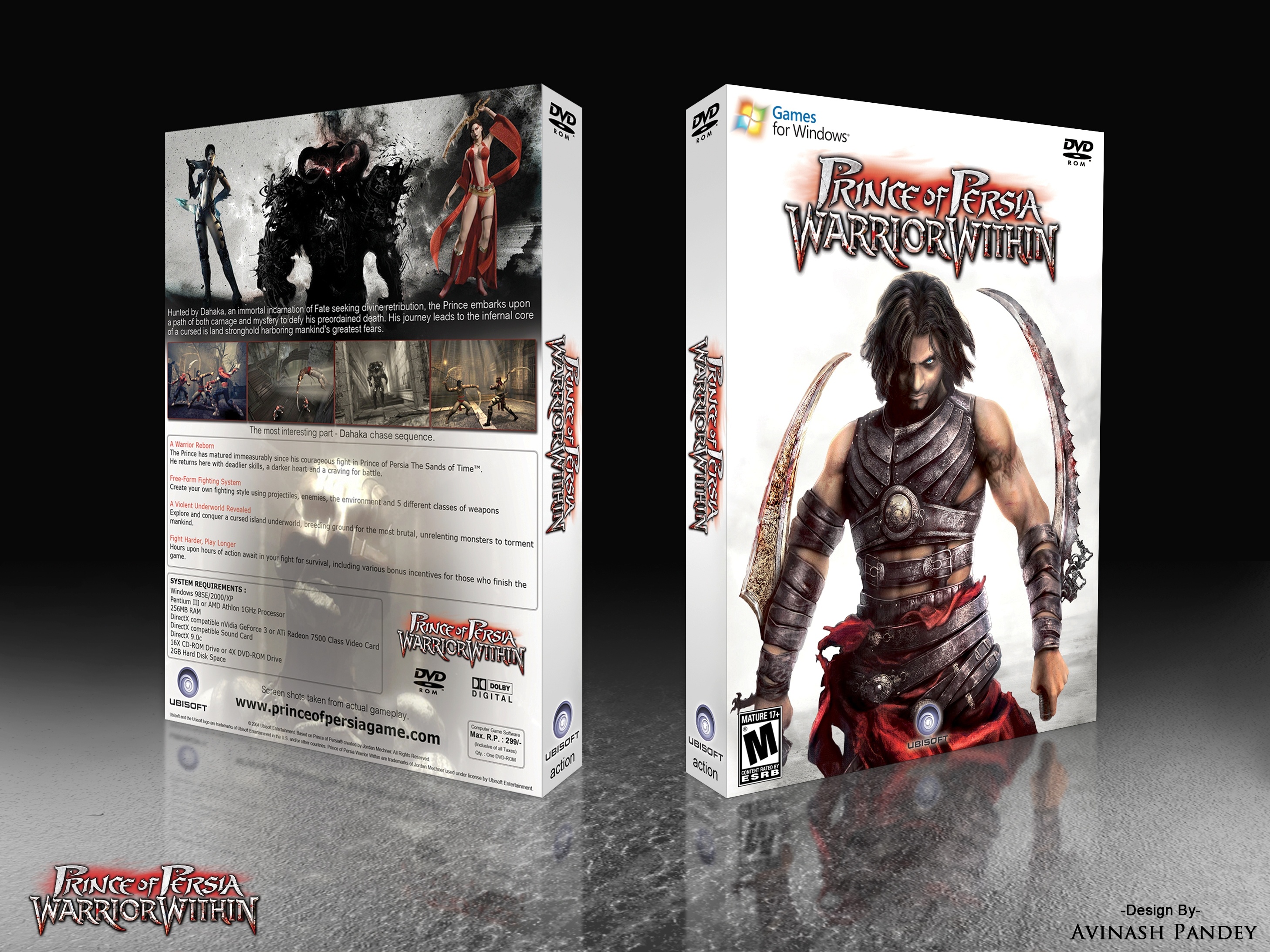 Prince of Persia Warrior Within box cover