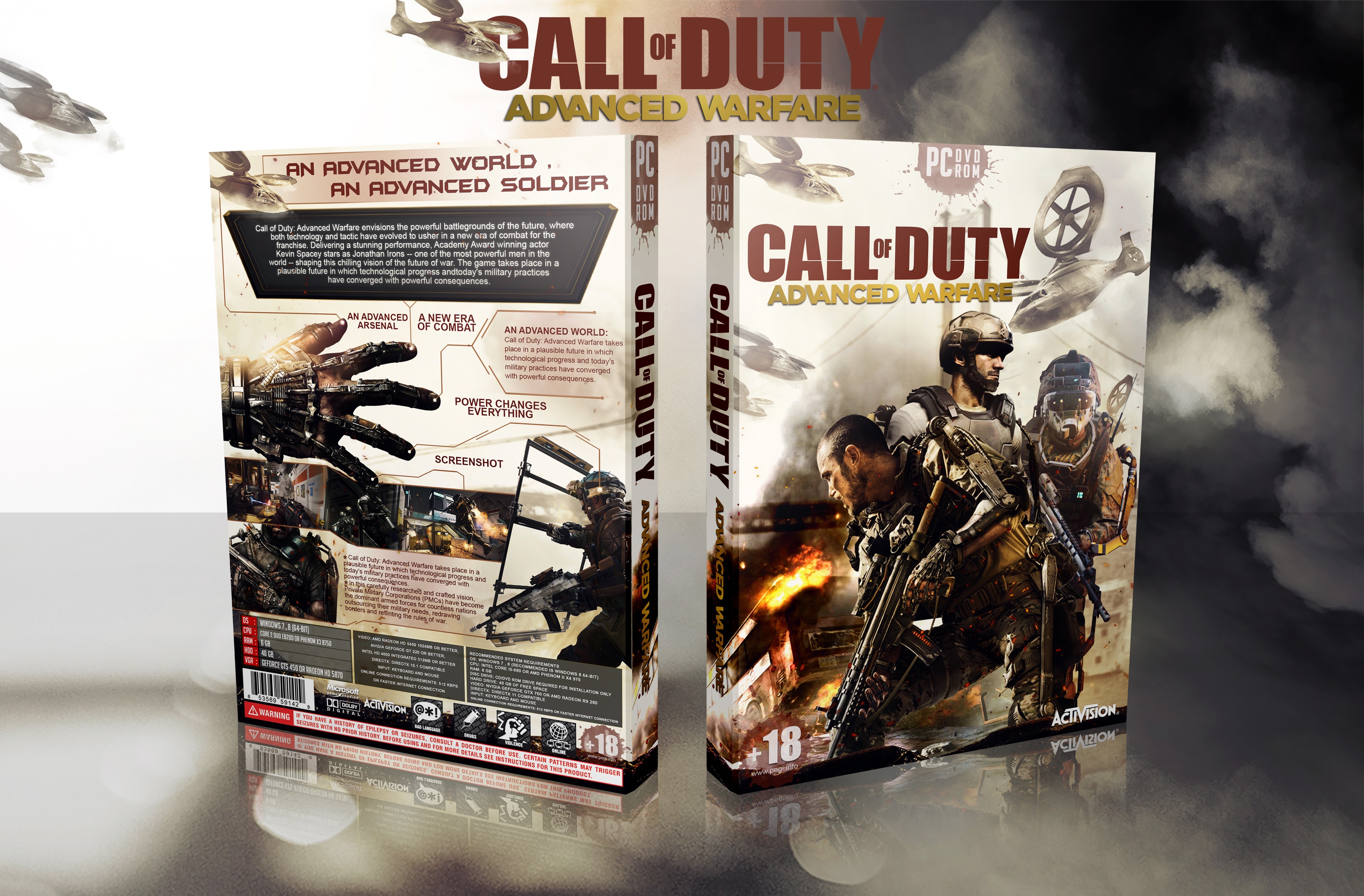 Call of Duty: Advanced Warfare box cover