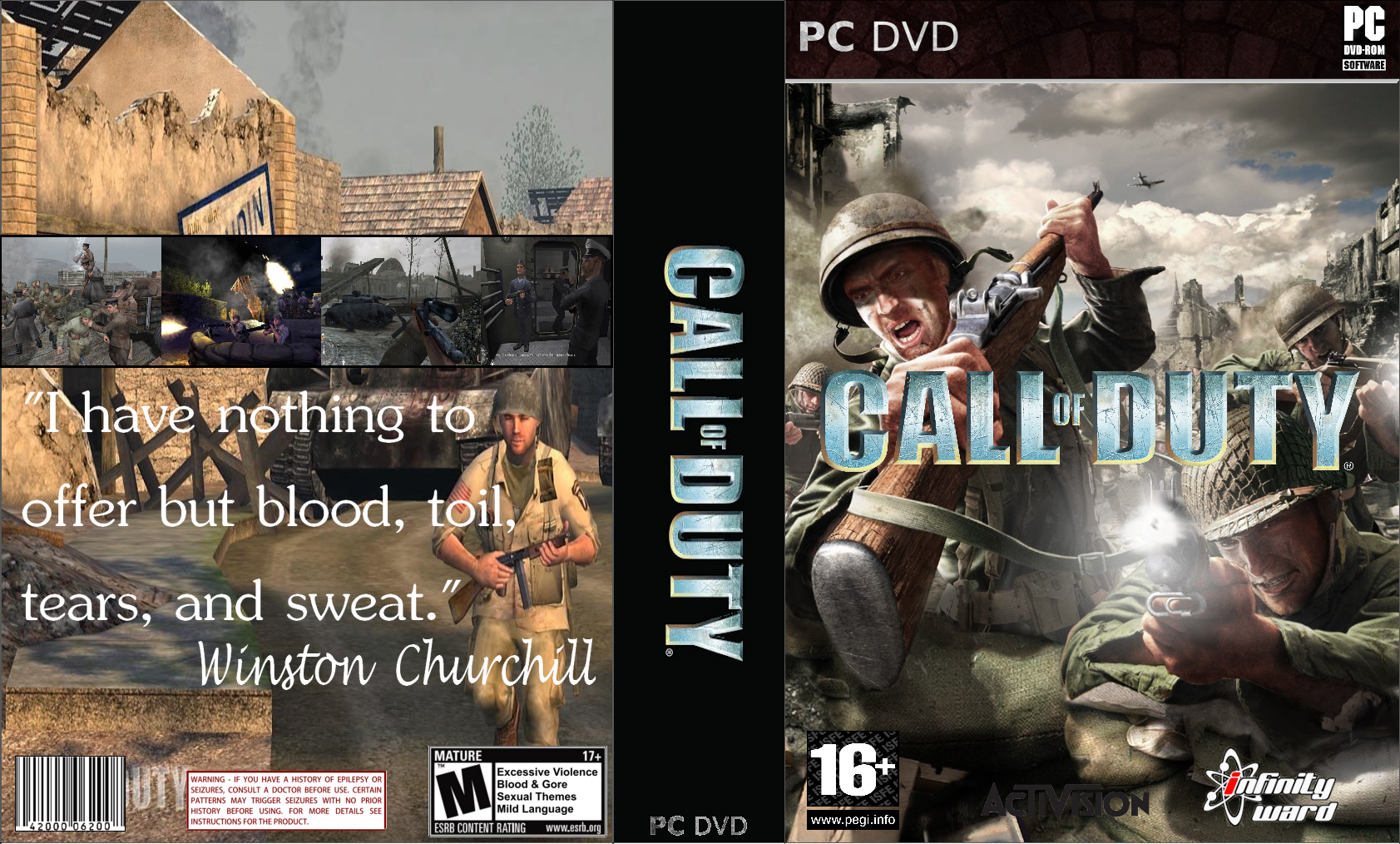 Call of Duty box cover