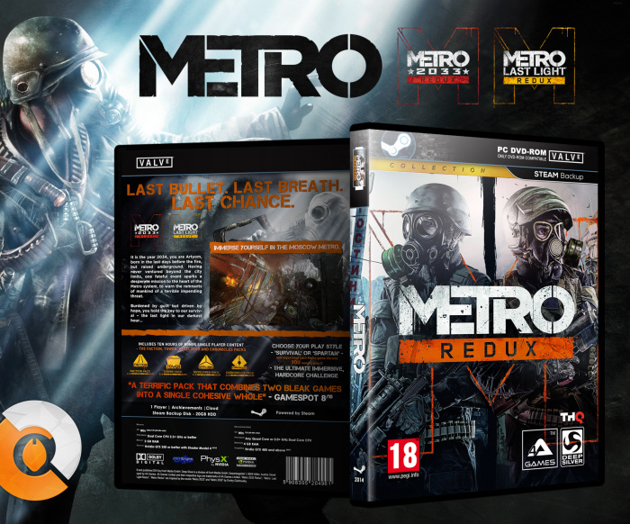 Metro: Redux box art cover