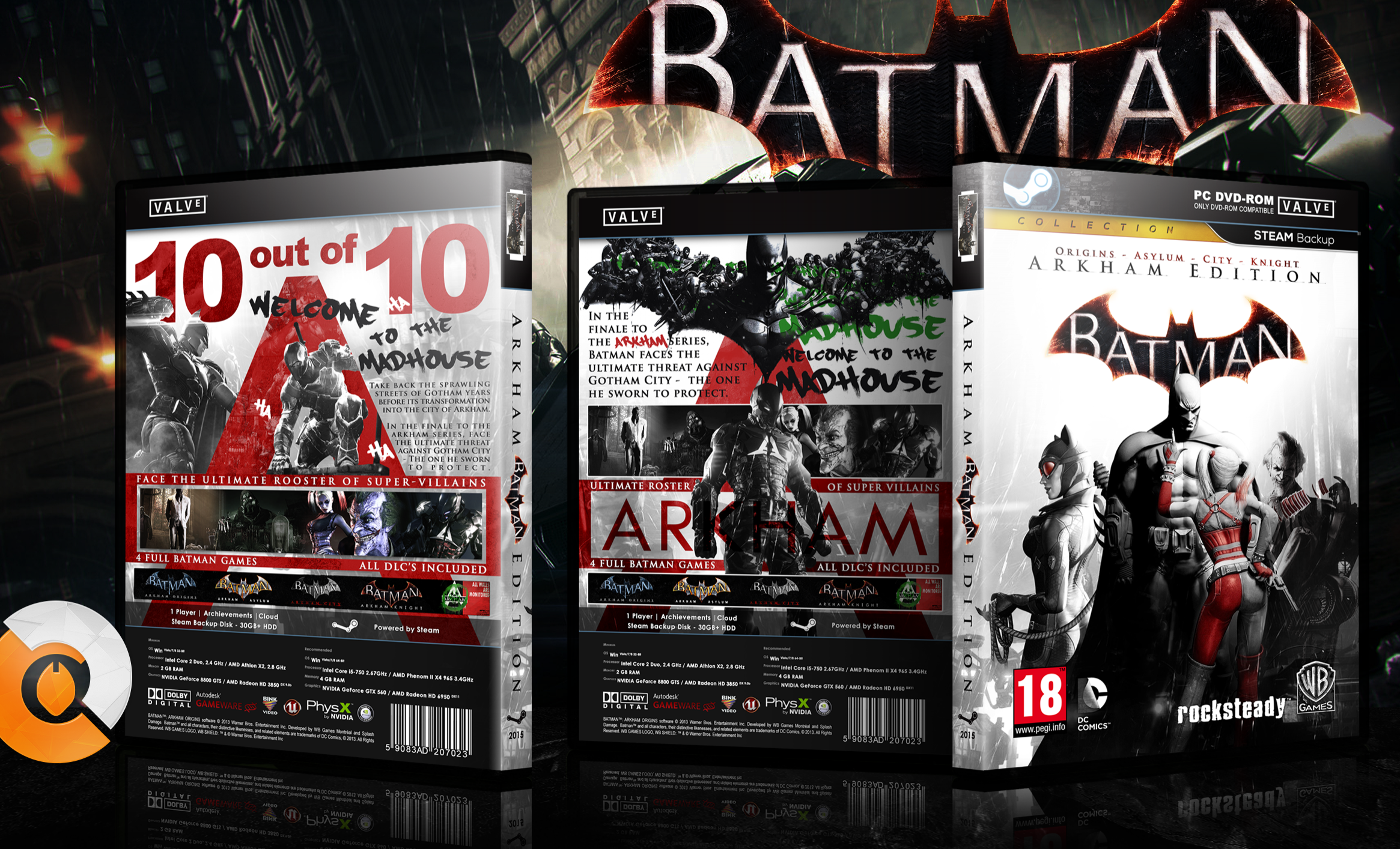 Batman Arkham Collection box cover