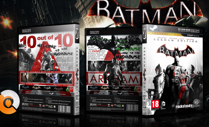 Batman Arkham Collection box art cover