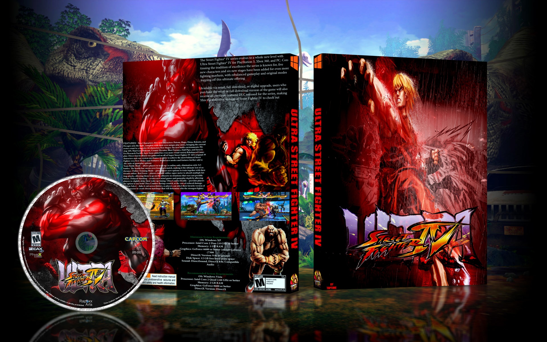 Ultra Street Fighter IV box cover