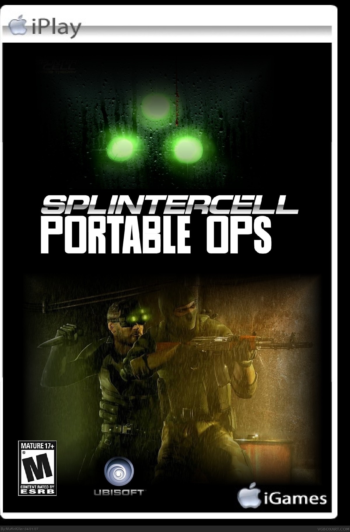 Tom Clancy's Splinter Cell: Portable Ops box cover