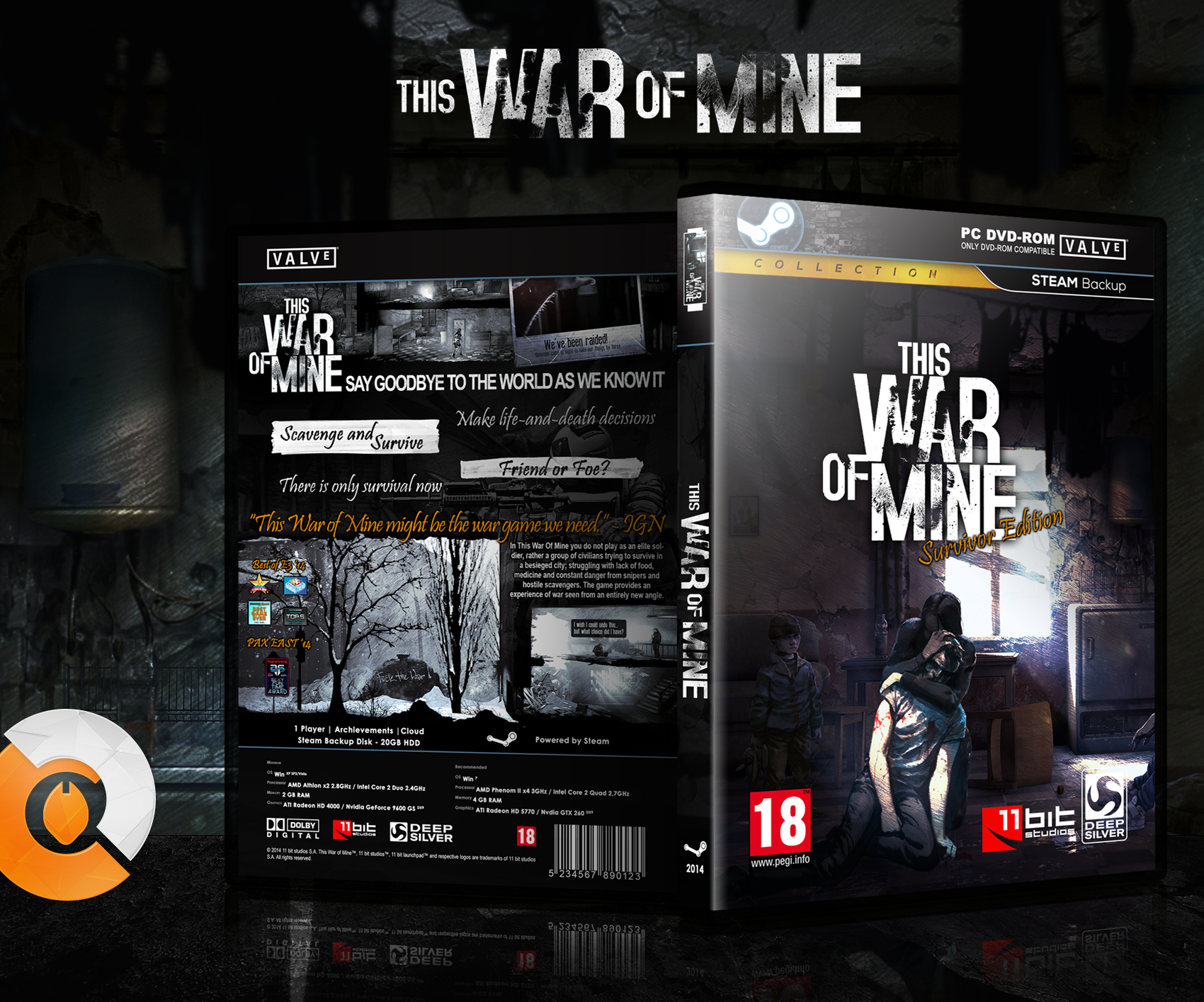 This War Of Mine box cover
