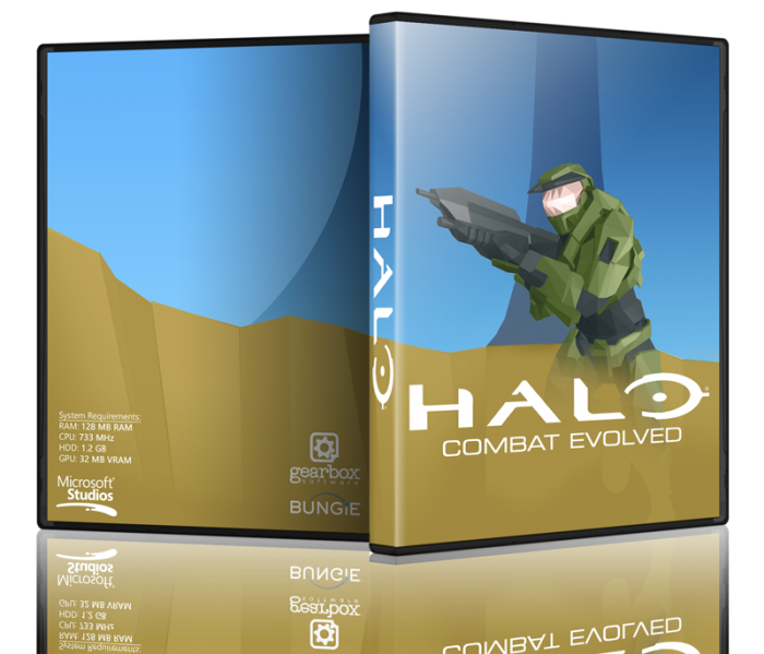 Halo: Combat Evolved box art cover