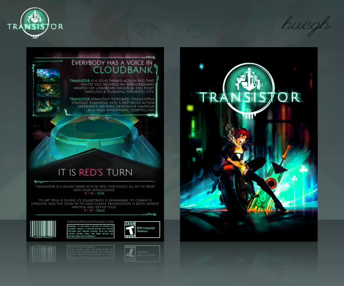 Transistor box art cover