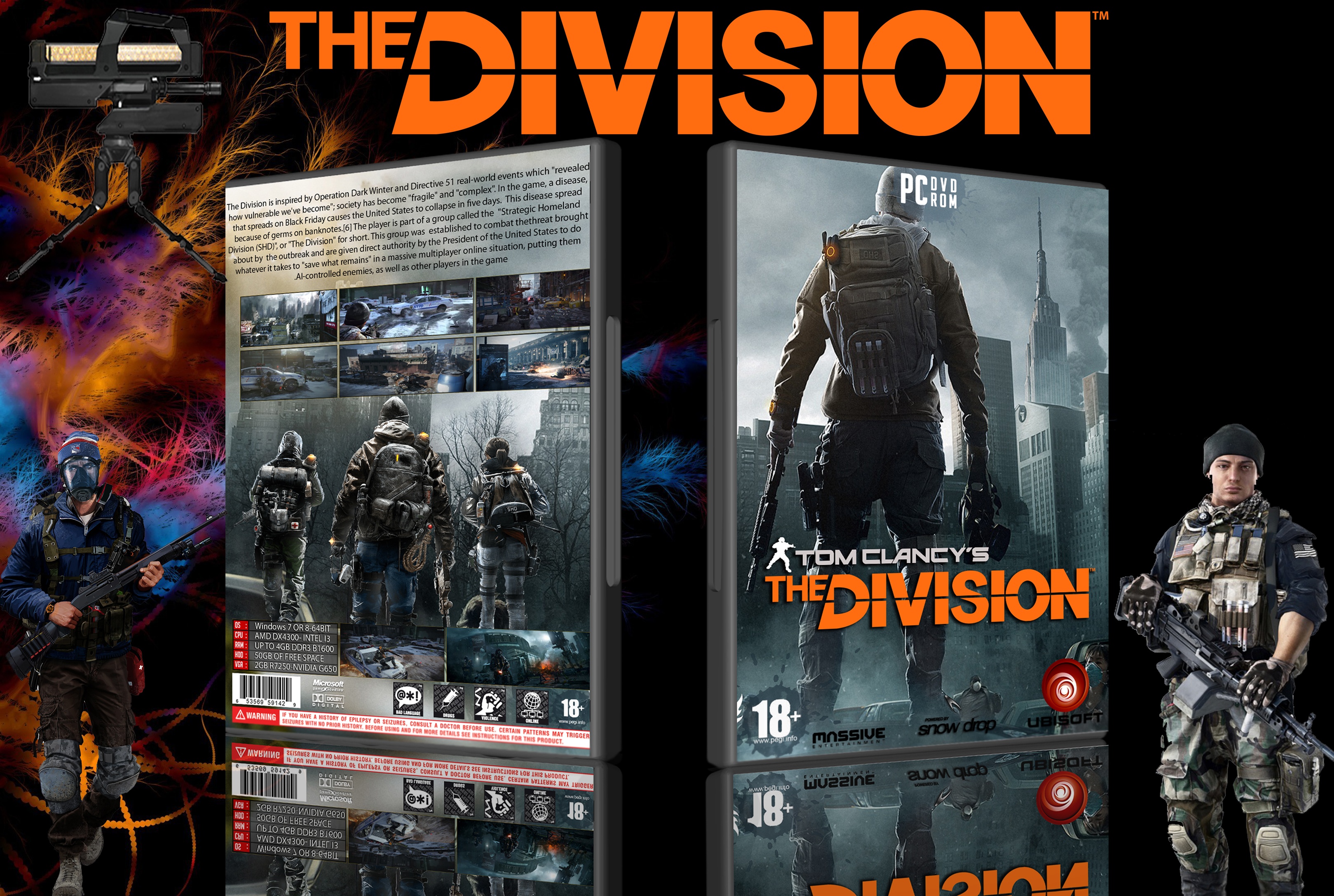 Tom Clancy's: The Division box cover