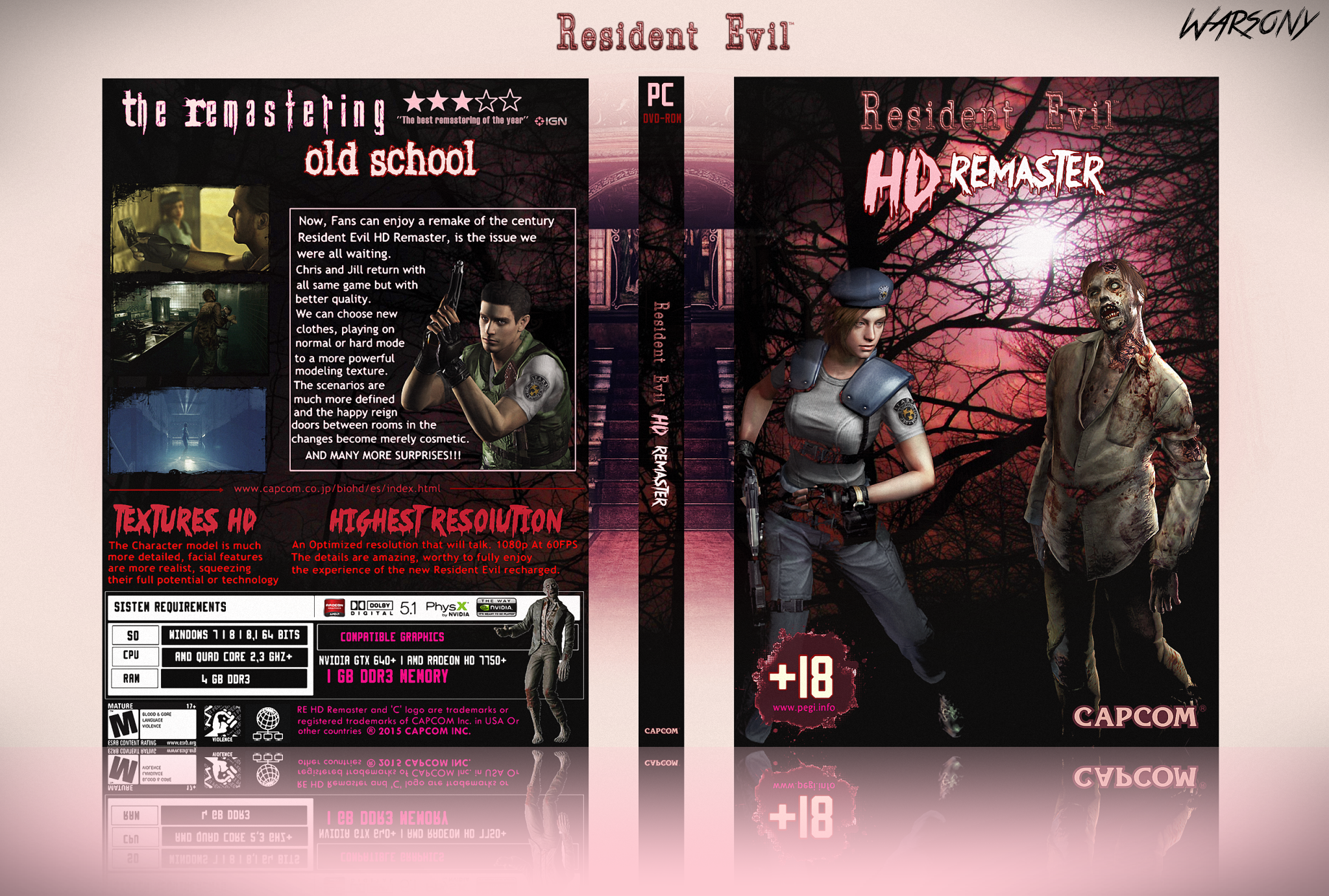Resident Evil: HD Remaster box cover
