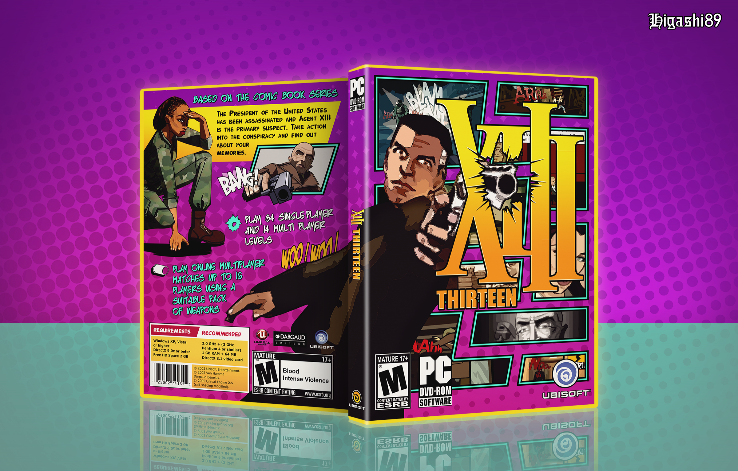 XIII box cover