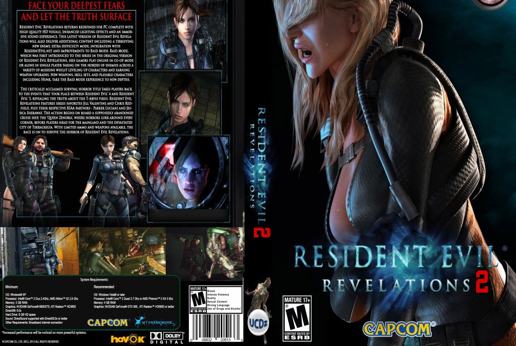 resident evil revelations 2 box cover