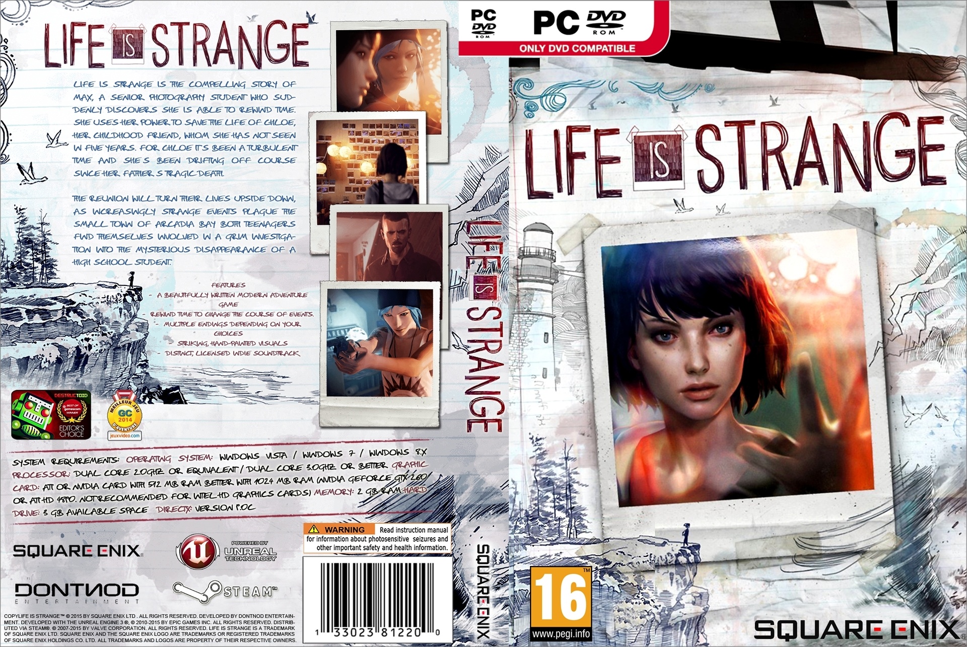 Life is Strange box cover