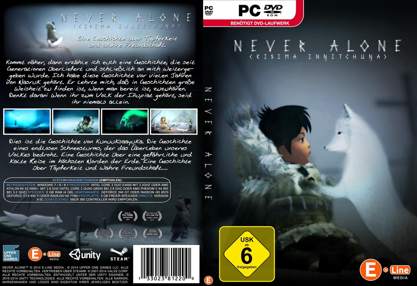 Never Alone box cover