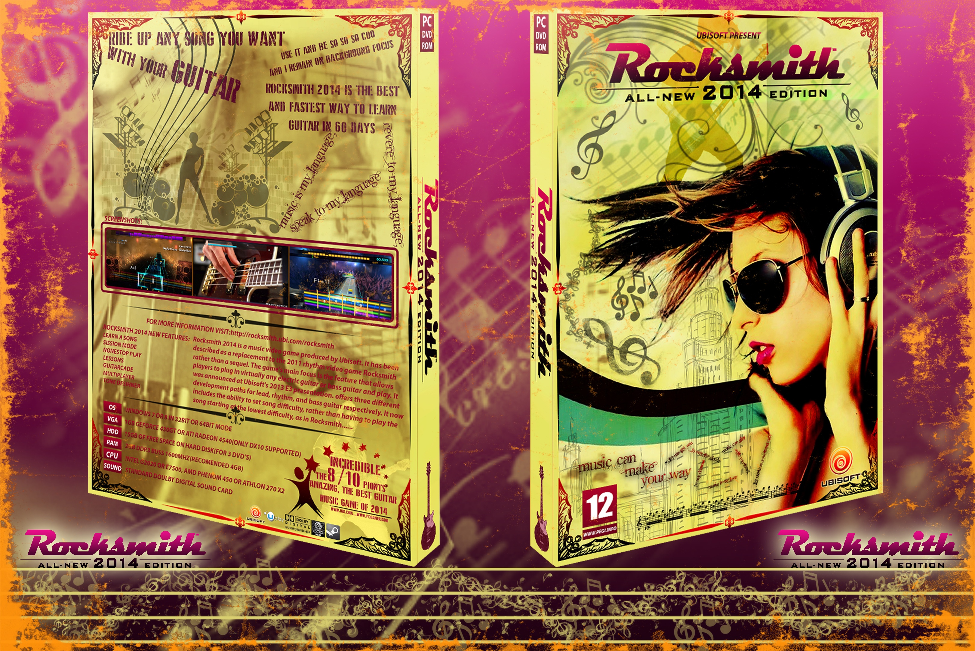 Rocksmith 2014 Edition box cover