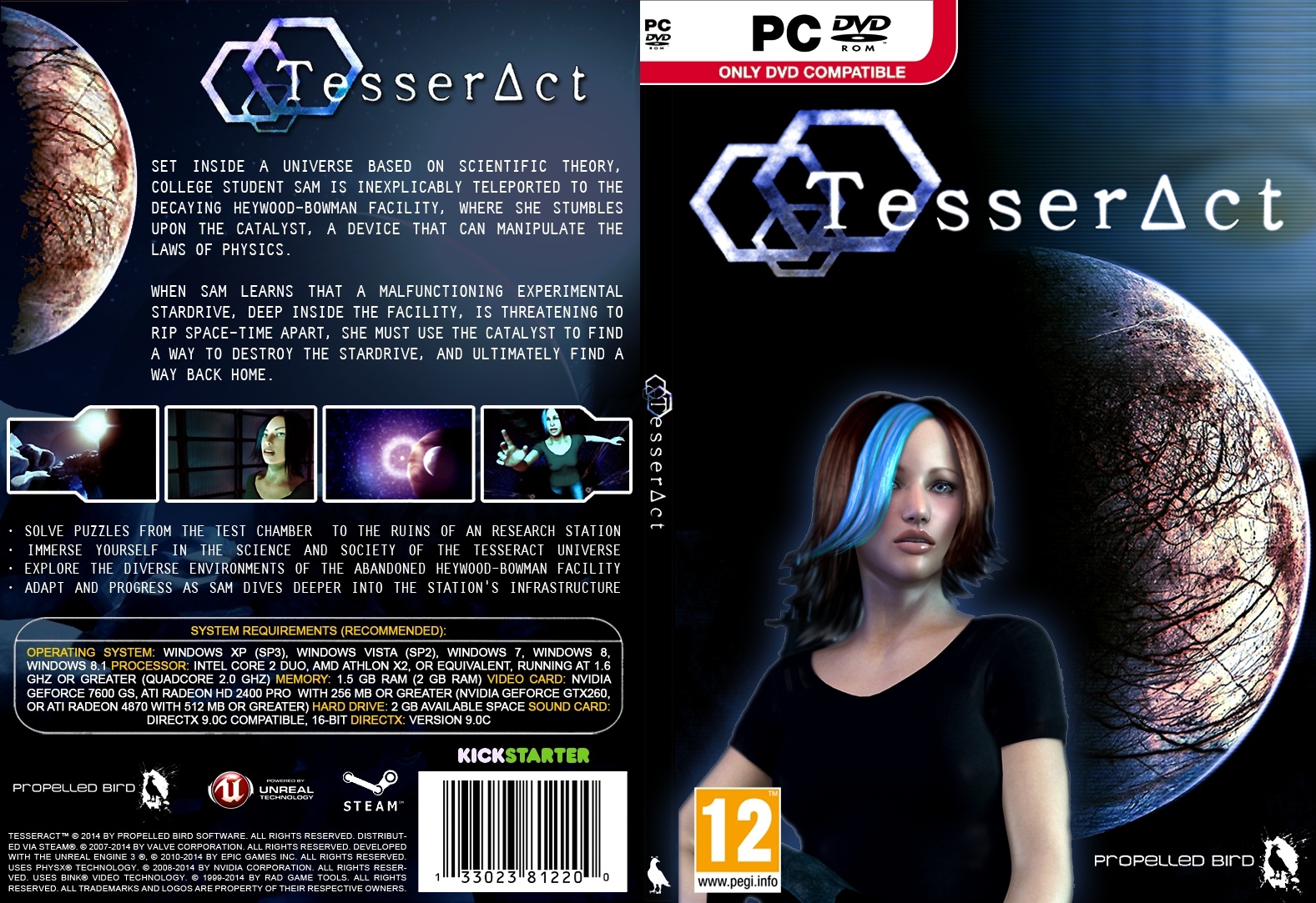 TesserAct box cover