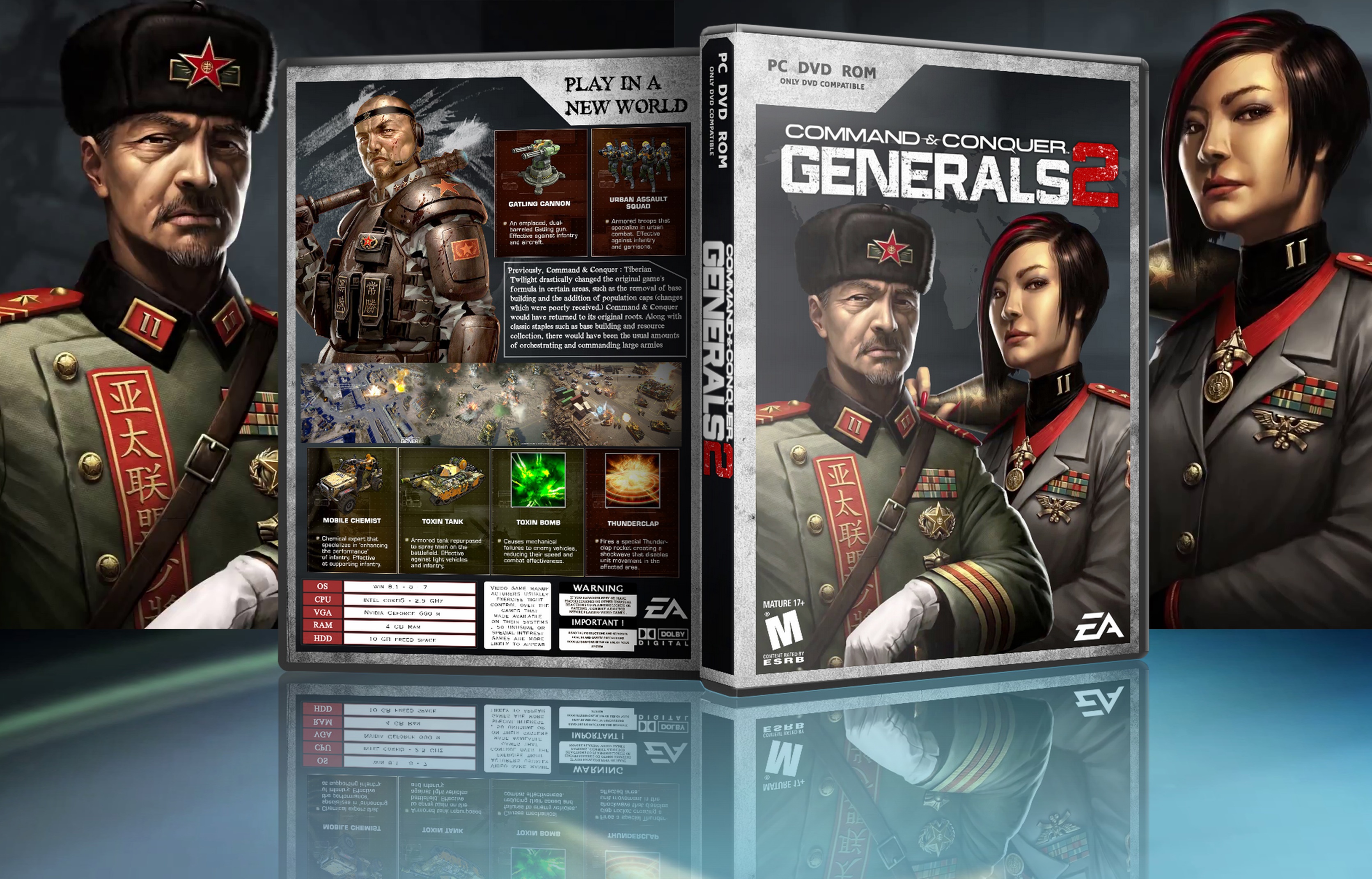 Generals 2 box cover