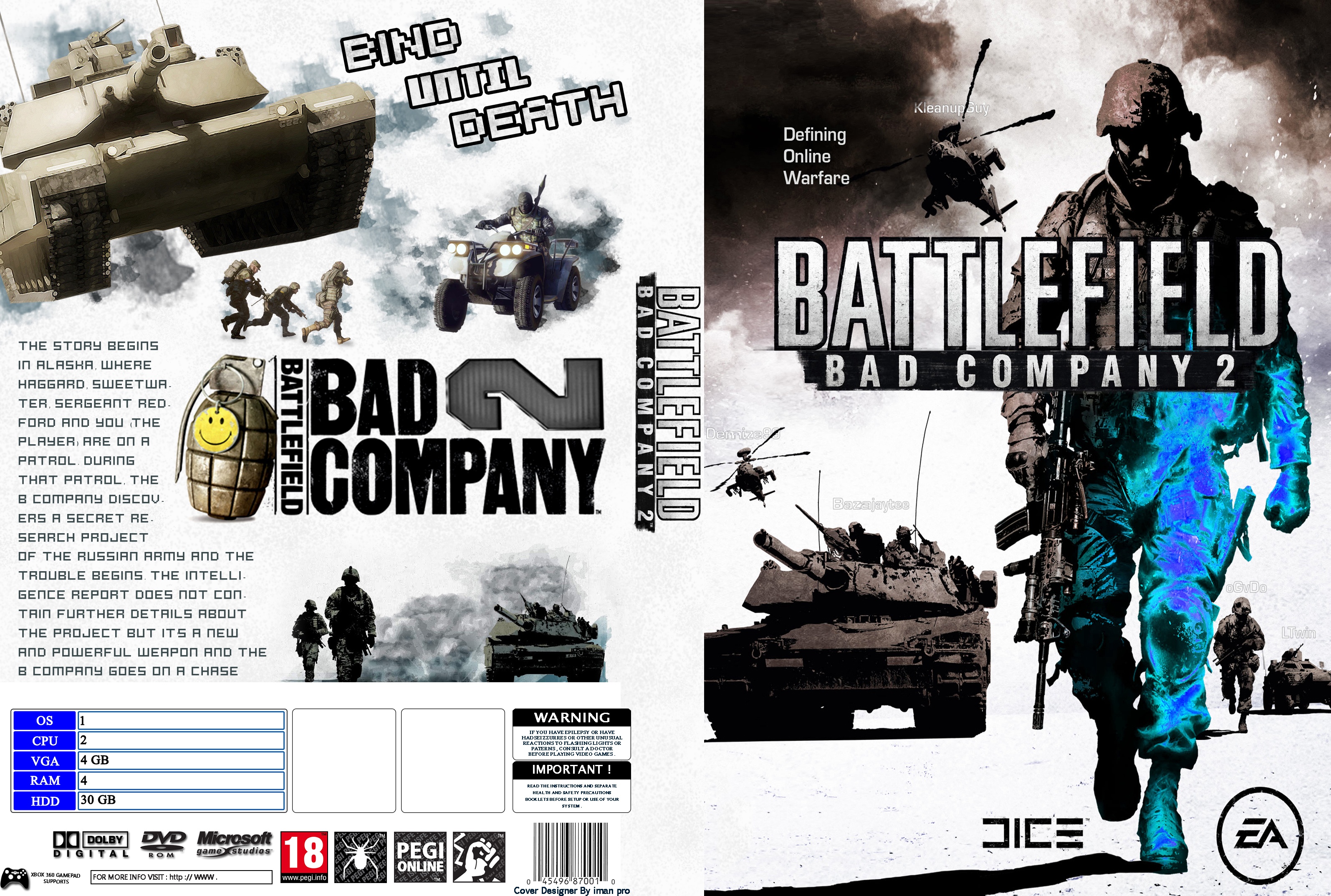 Battlefield - Bad Company 2 box cover
