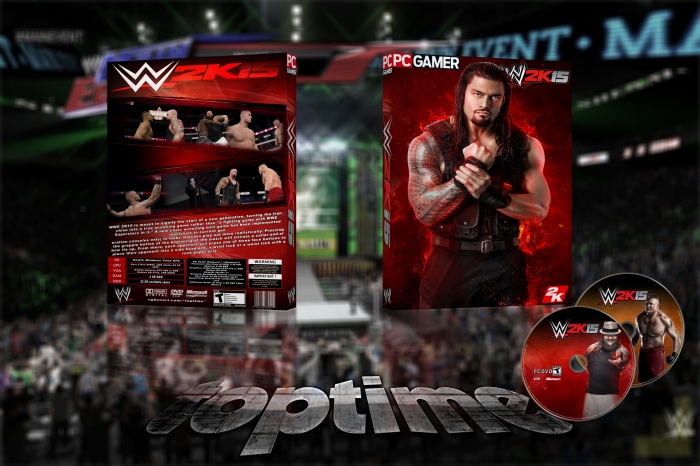 WWE 2K15 box art cover
