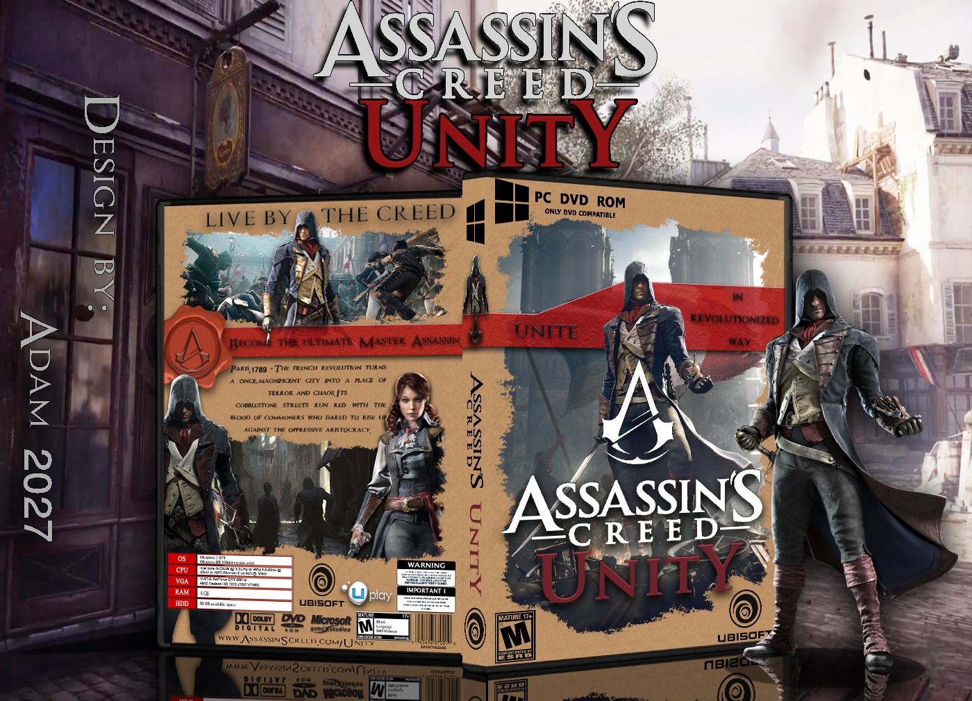 Assassin`s Creed Unity box cover