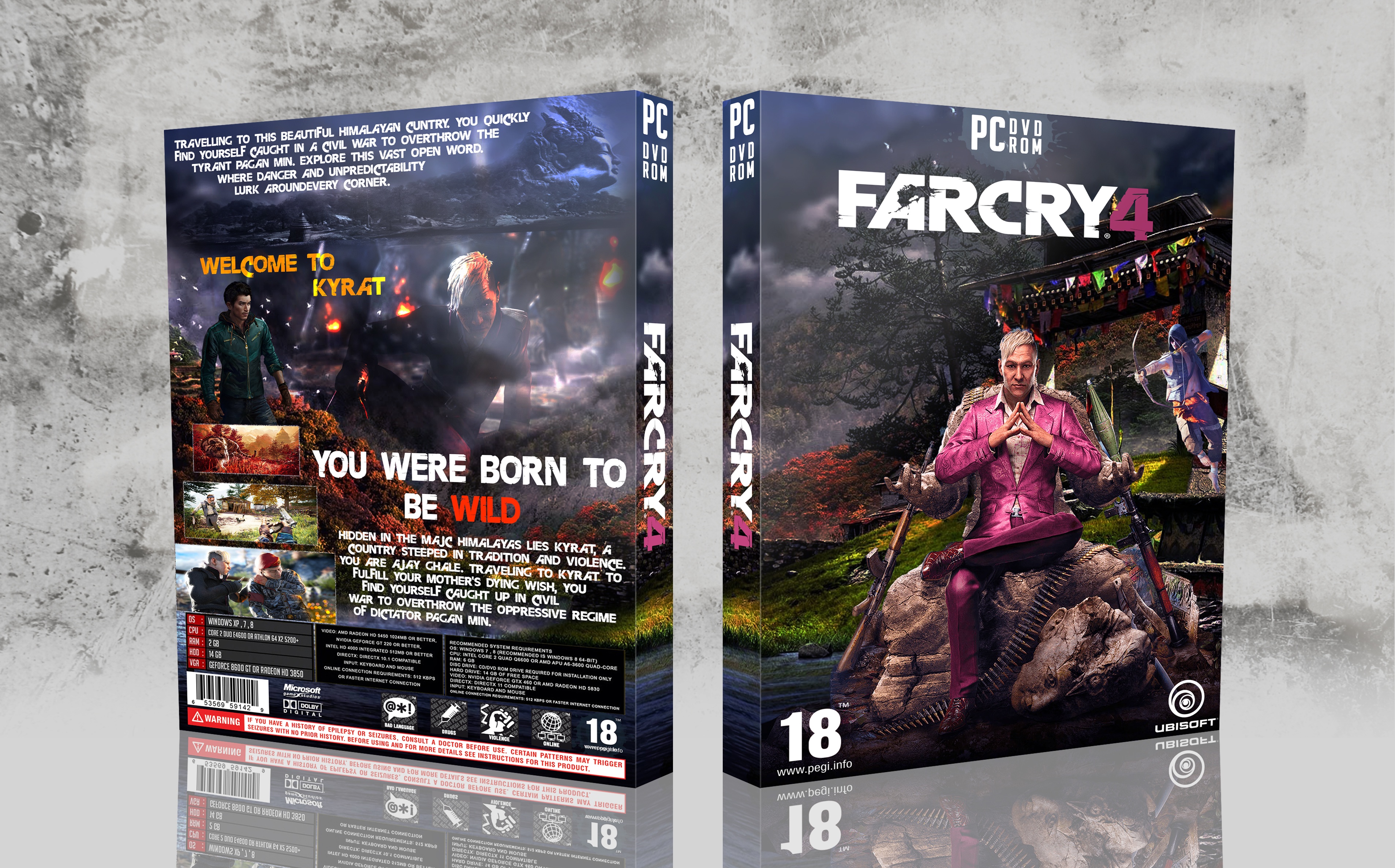 Far Cry 4 box cover
