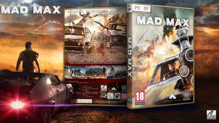 Mad Max box art cover