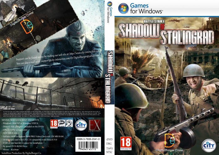 BattleStrike Shadow of Stalingrad DB Cover box art cover