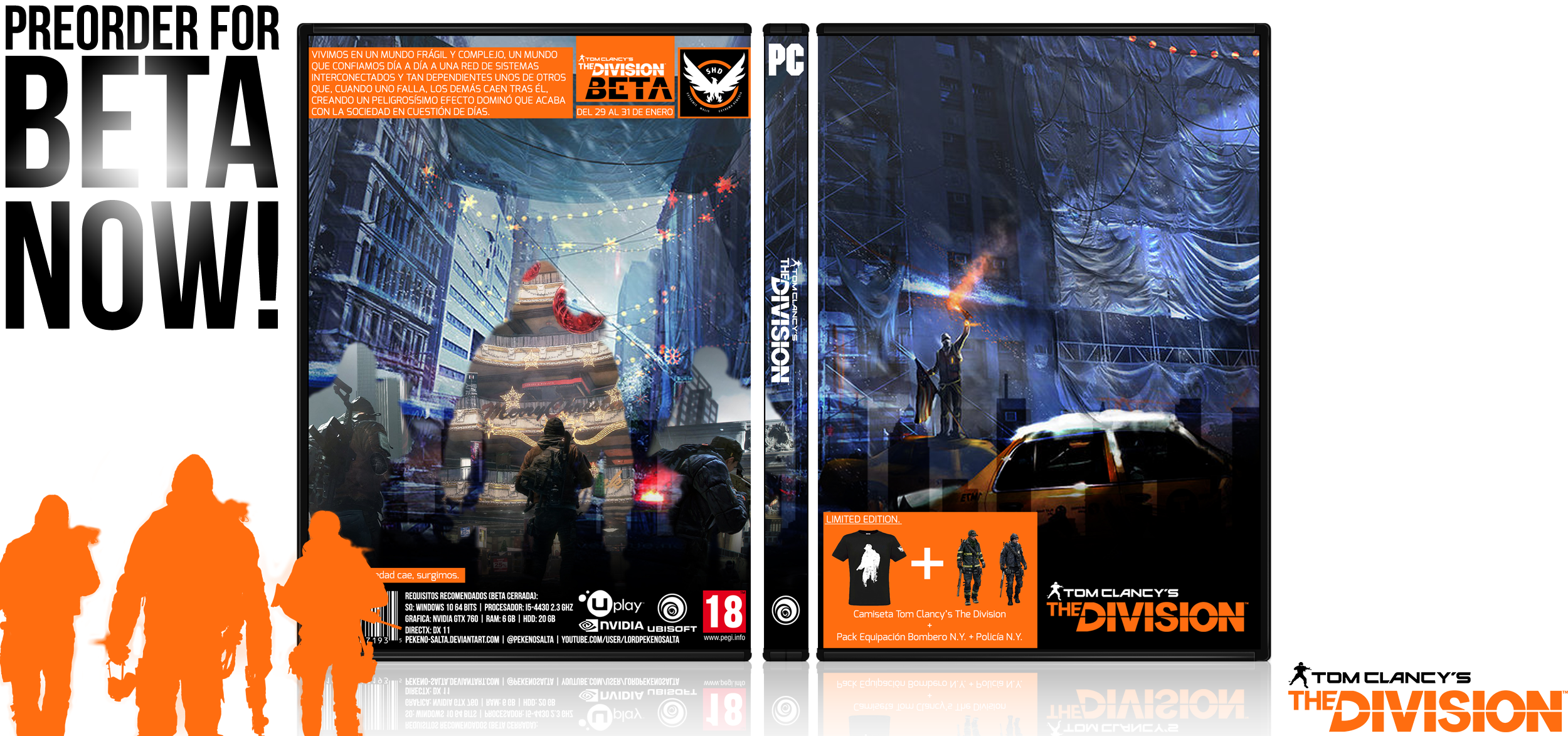 Tom Clancy's: The Division box cover
