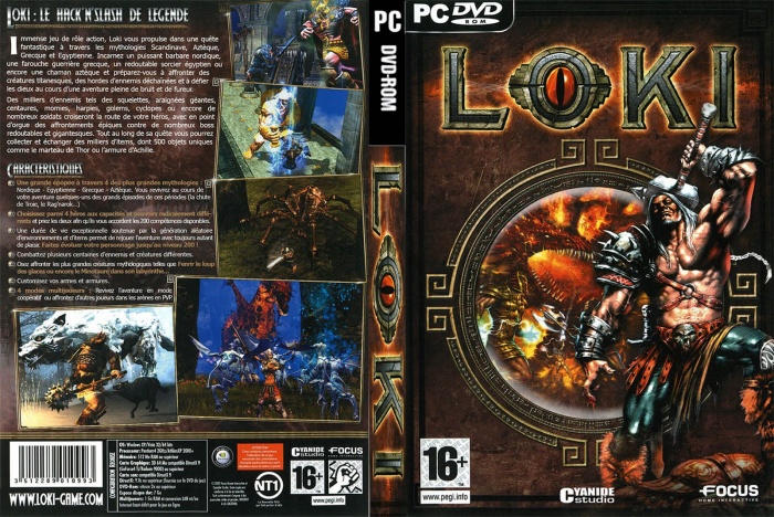 Loki: Heroes of Mythology box art cover