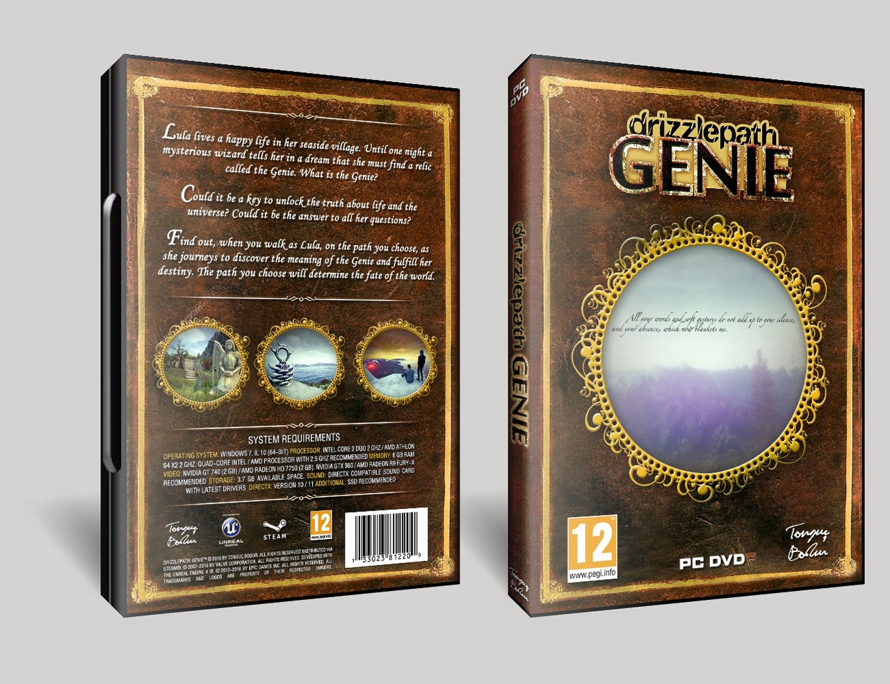 Drizzlepath: Genie box cover