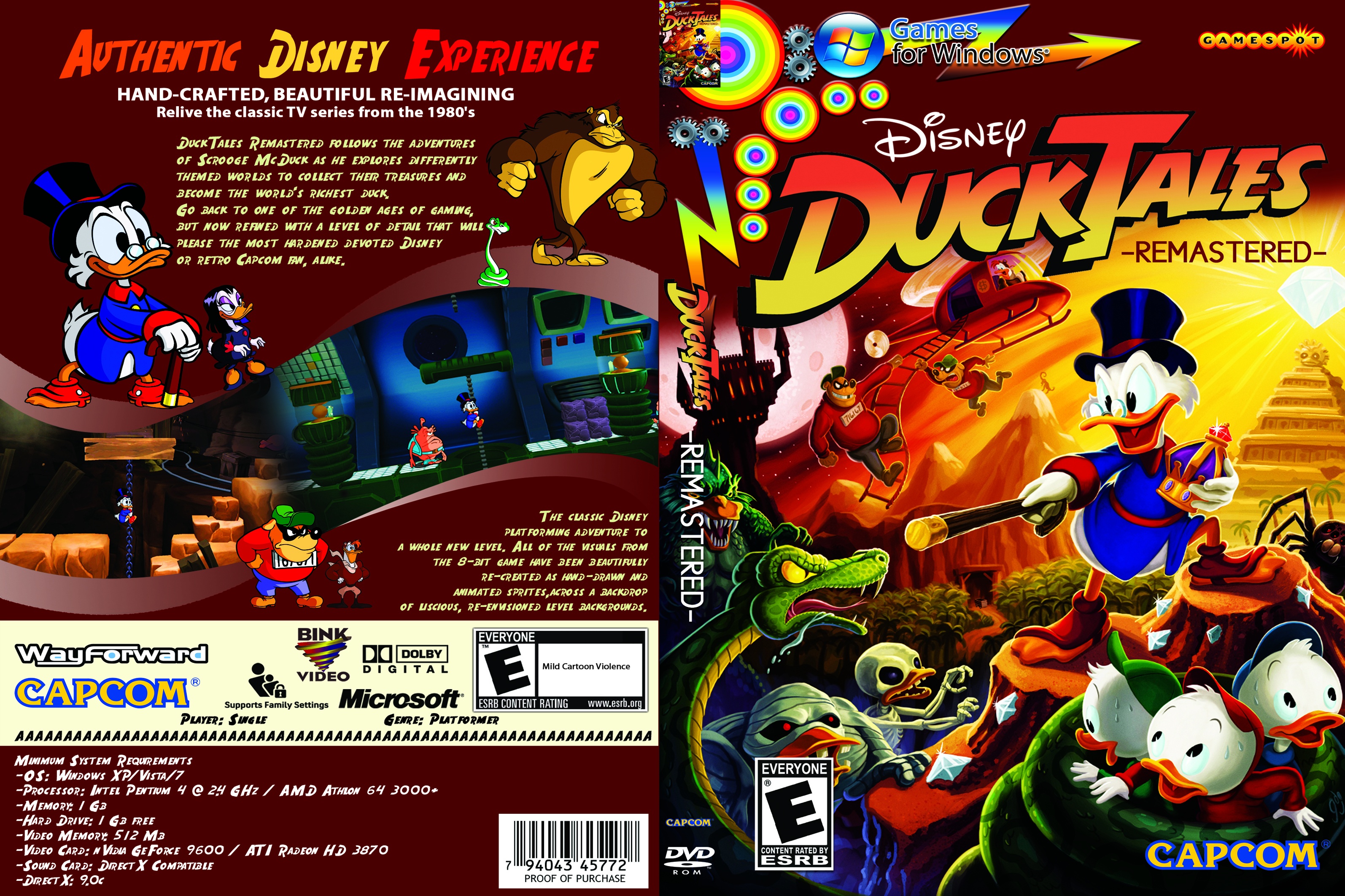 Duck Tales Remastered box cover