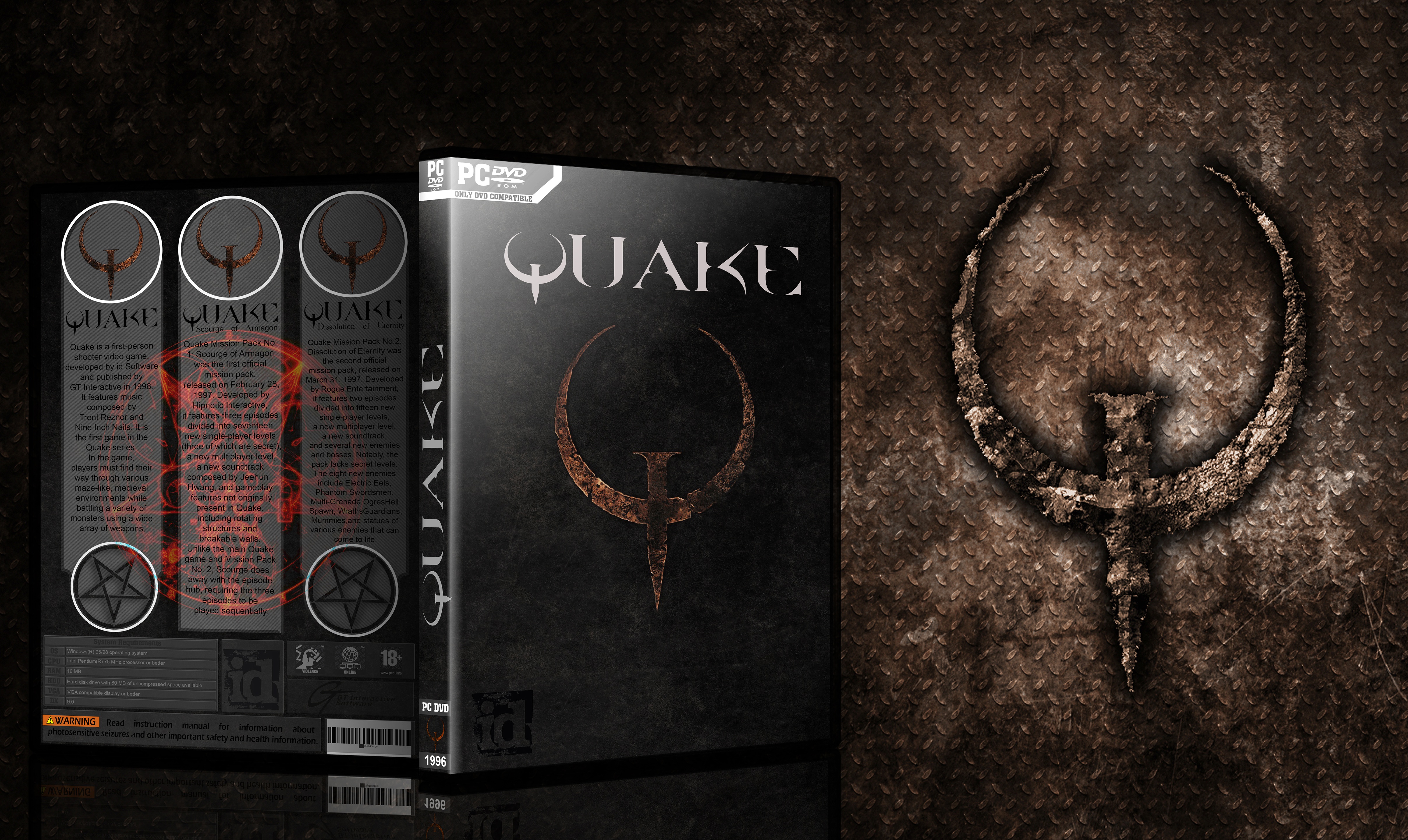 Quake box cover
