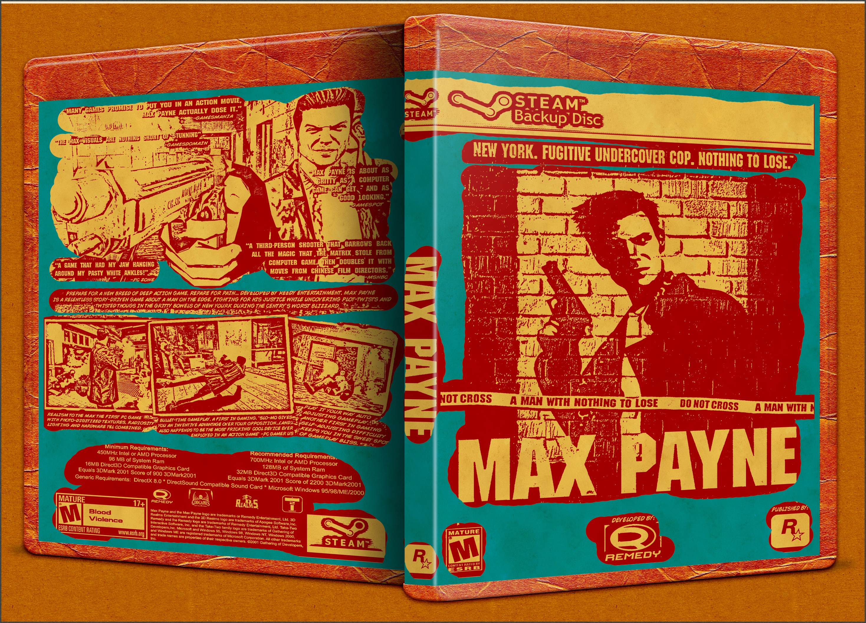 Max Payne box cover