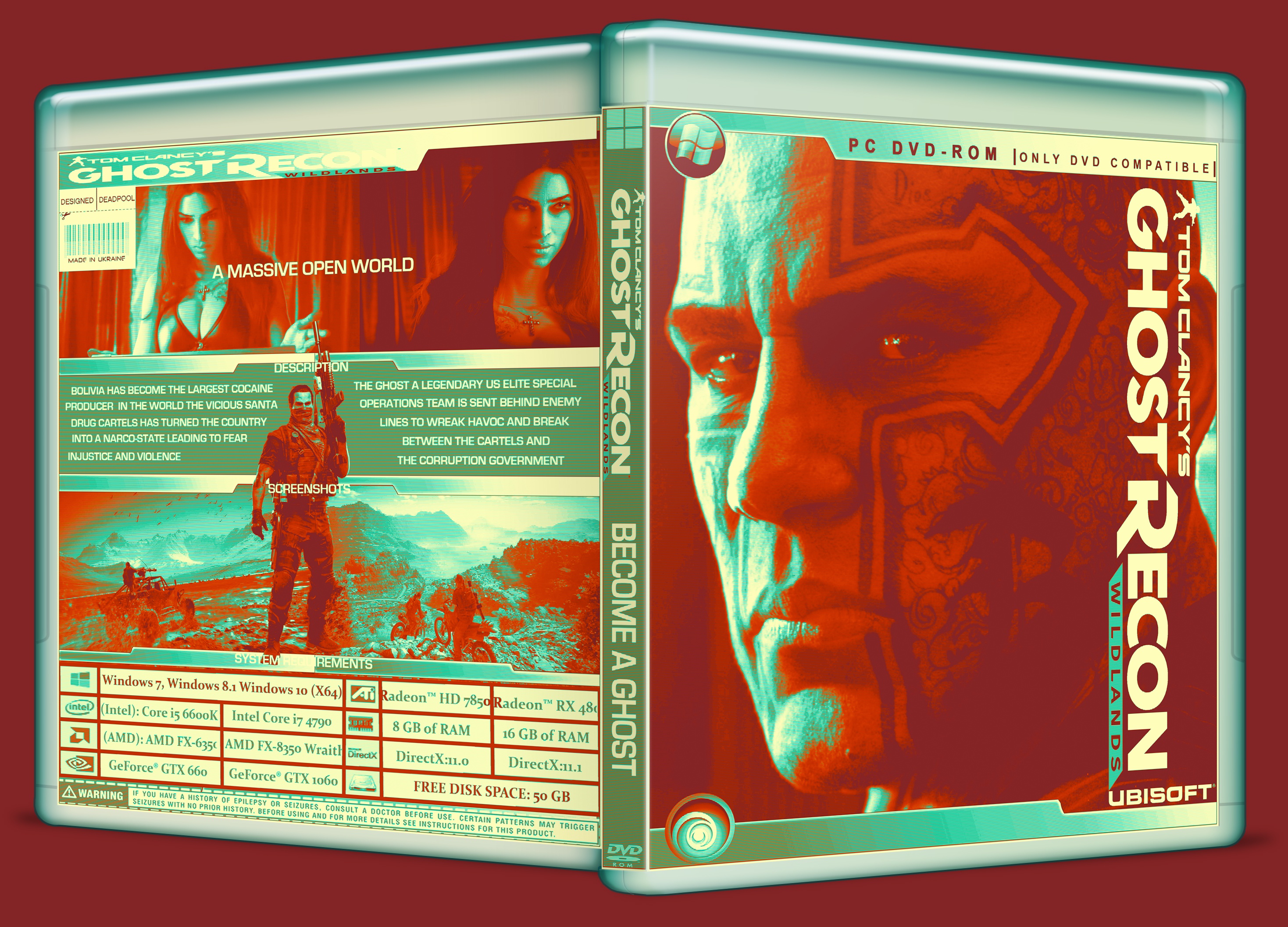Tom Clancy's Ghost Recon: Wildlands box cover