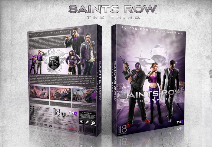 Saints Row: The Third box art cover