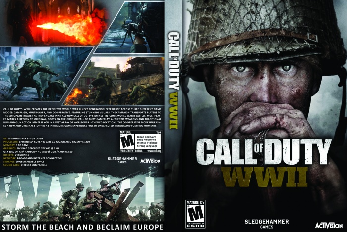 Call of Duty: WWII box art cover
