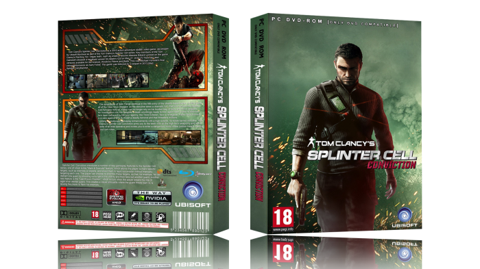 Splinter Cell: Conviction box art cover