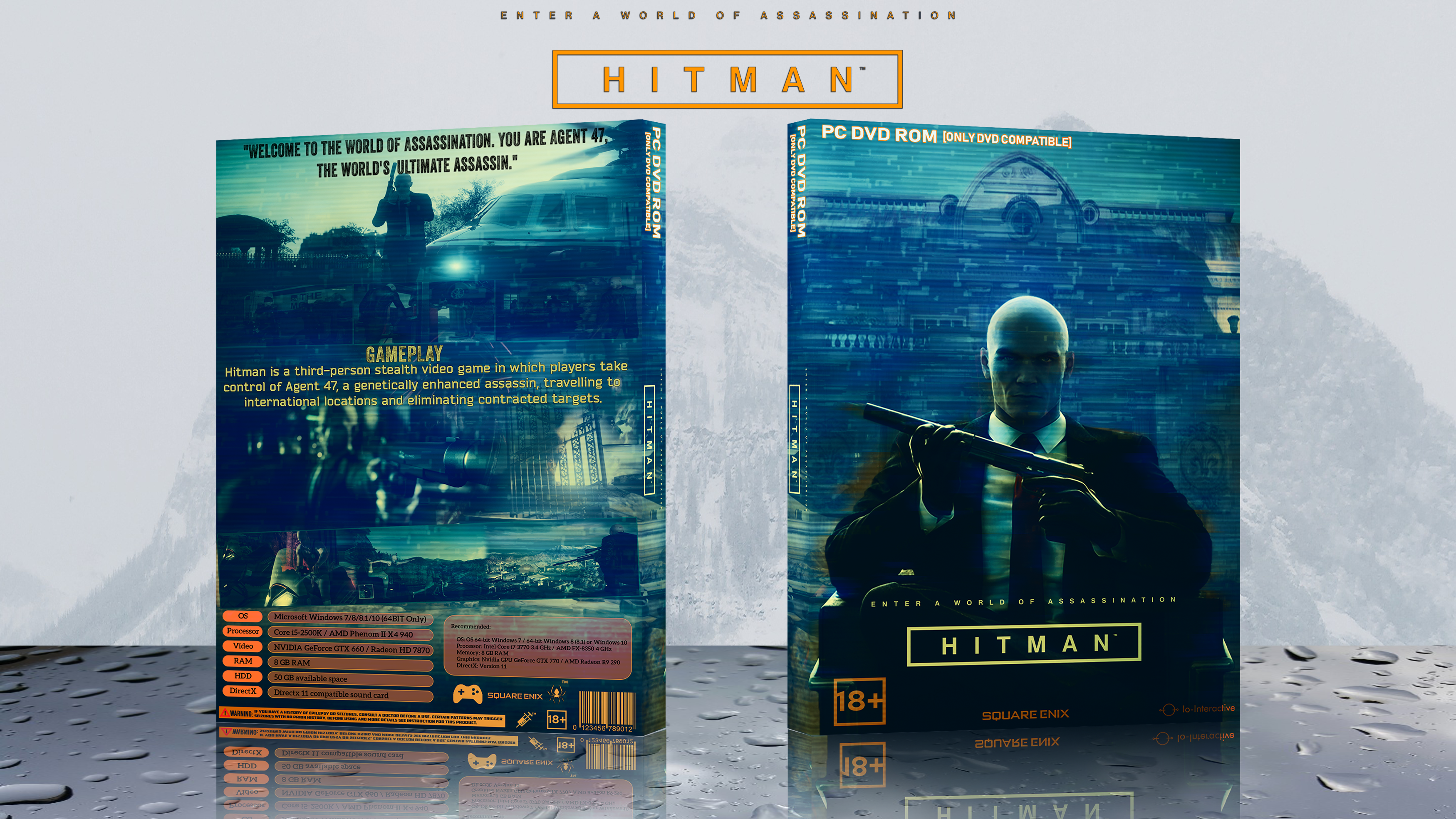 Hitman box cover